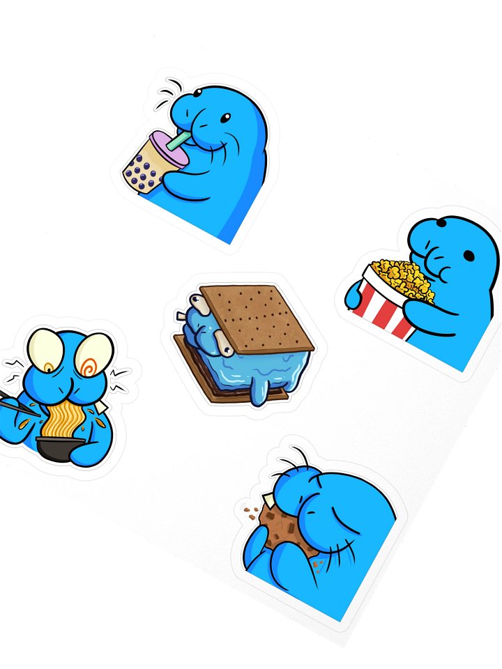 "Snack Pack" Sticker Pack product image (2)