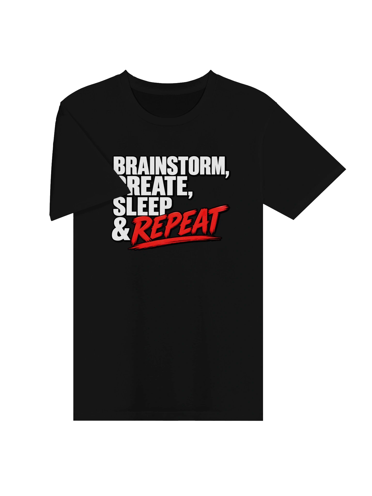 Brainstorm Create Sleep Repeat Tee product image (3)