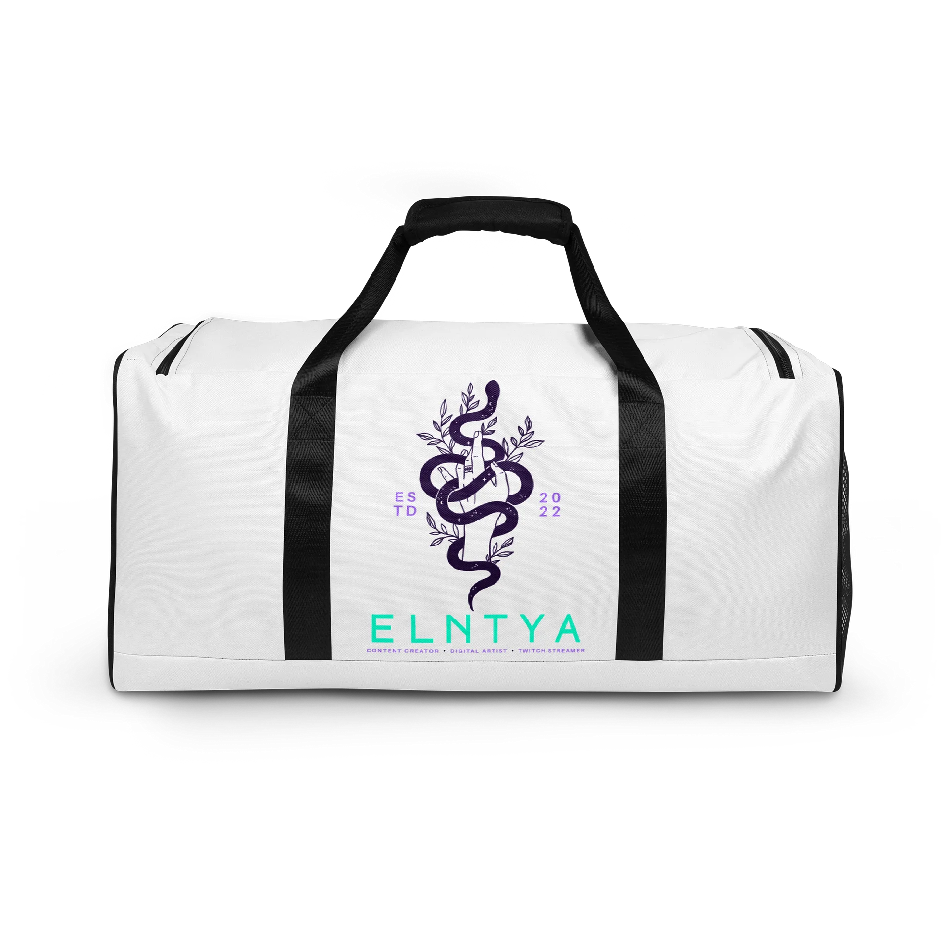El Snek Logo Good Vibes Duffle Bag product image (6)