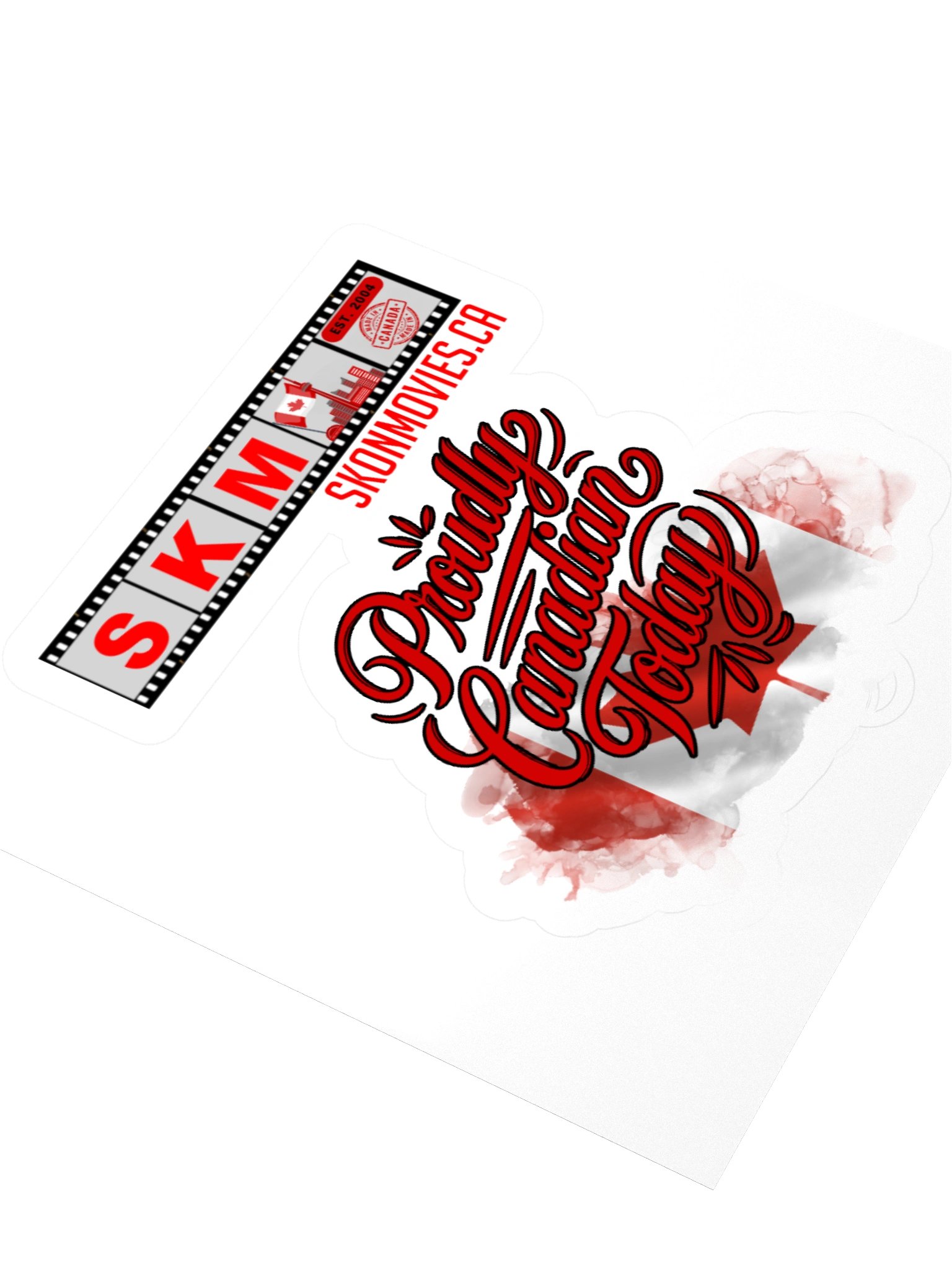 Proudly Canadian Today Stickers product image (8)