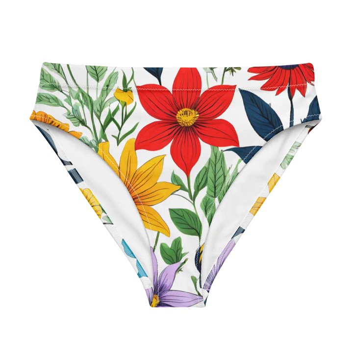 Vibrant Botanical Paradise Bikini Bottoms product image (1)