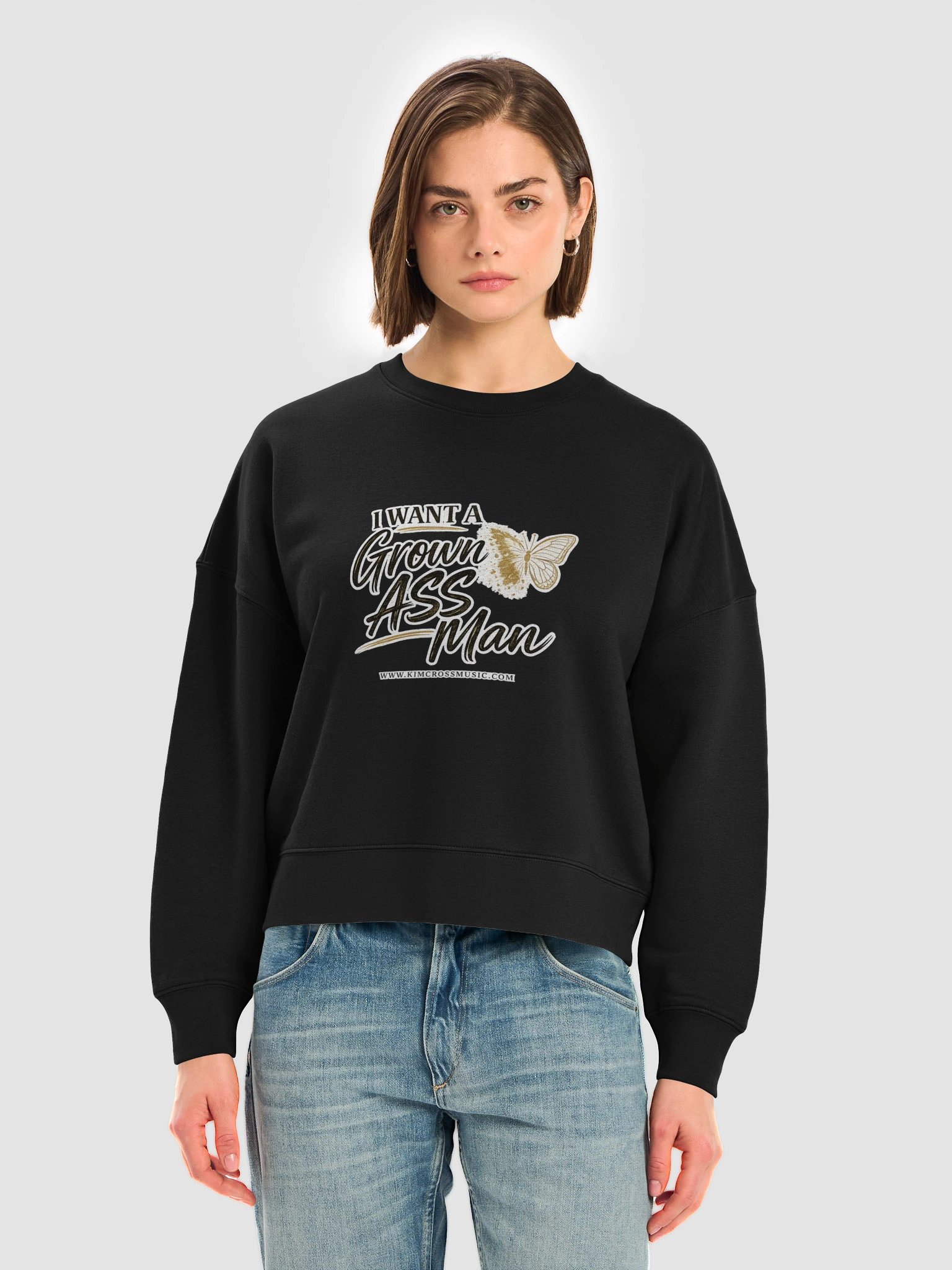 I Want a Grown Ass Man Sweatshirt product image (2)