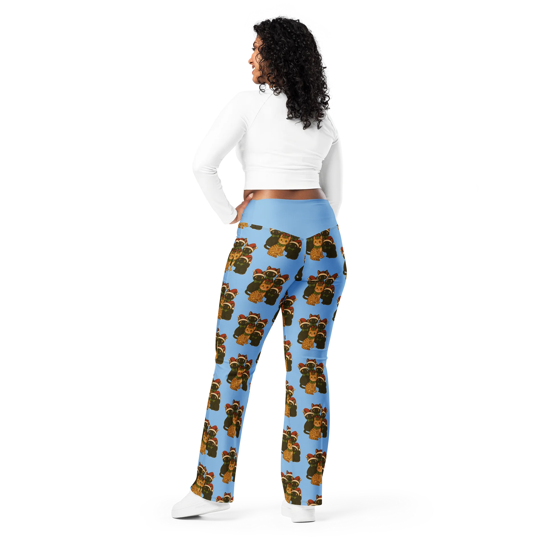 cat brigade winter Flare Leggings product image (3)
