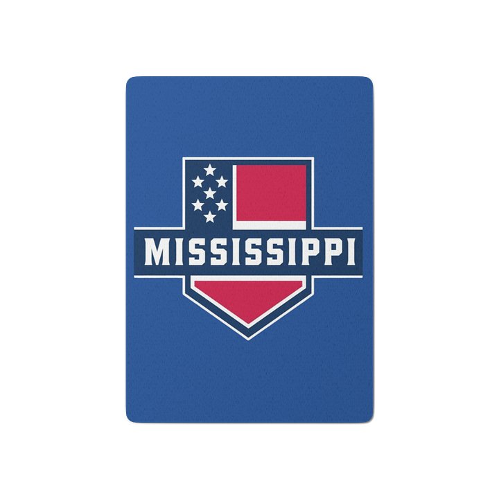 Mississippi Shield Poker Deck — Rue Market product image (1)