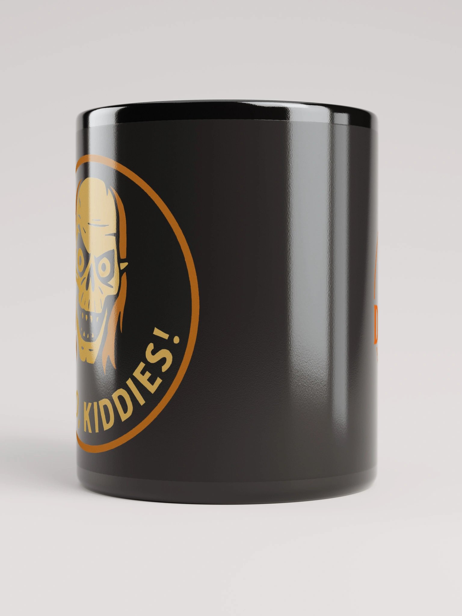 Hello Kiddies Black Mug product image (5)