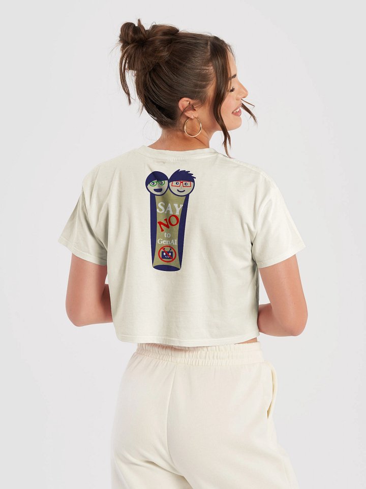 Just Say NO Crop Tee product image (37)
