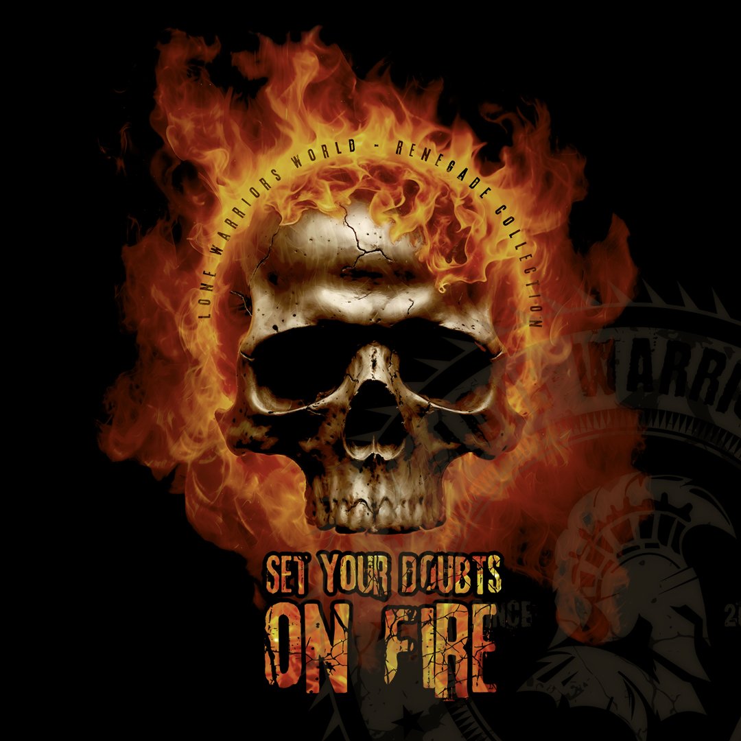 Set your doubts on fire. ( Color Version ) product image (1)