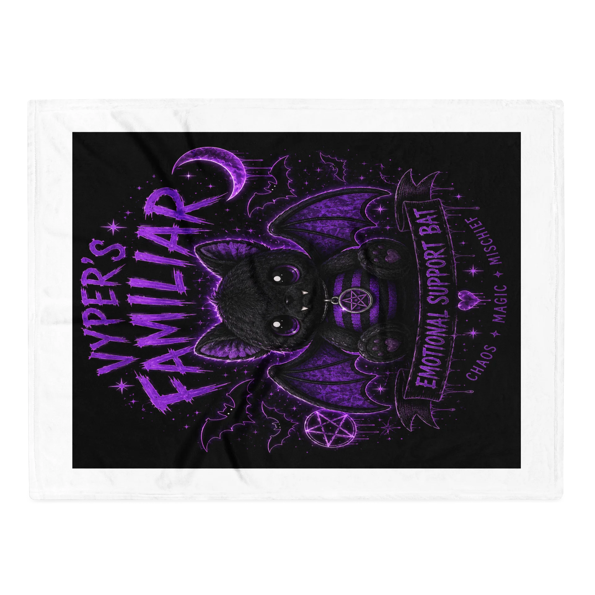 Vyper's Familiar Emotional Support Bat Blanket product image (2)