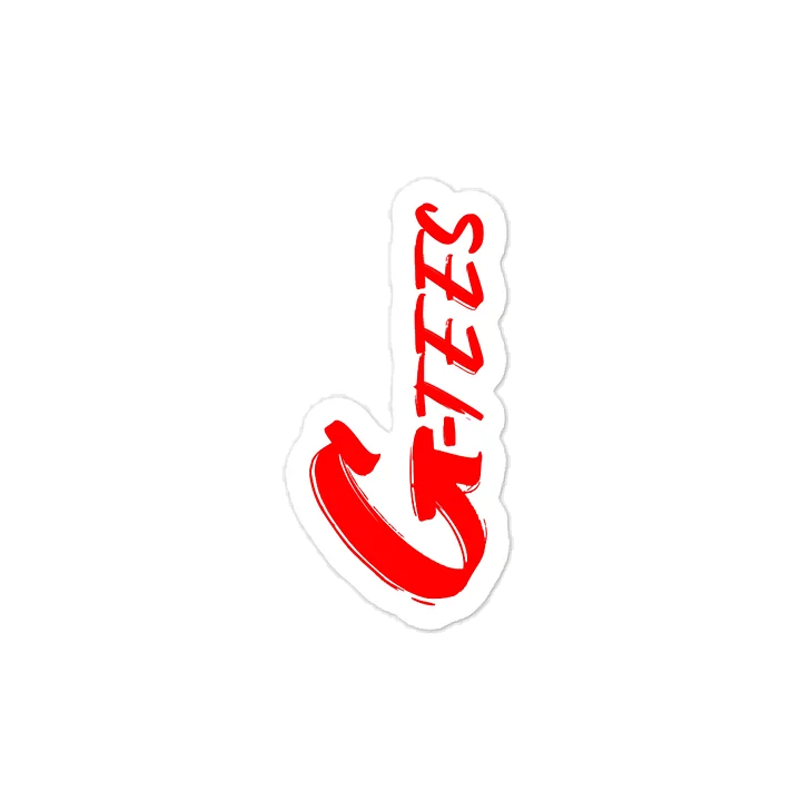 G-Tees Red Decal product image (1)