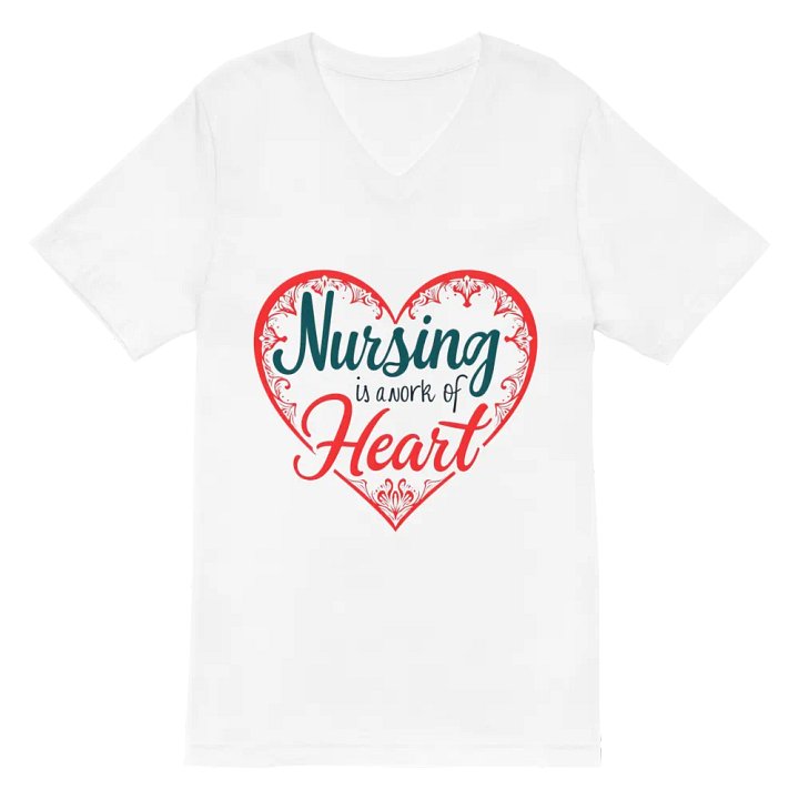 Heartfelt Nursing V-Neck Tee product image (2)