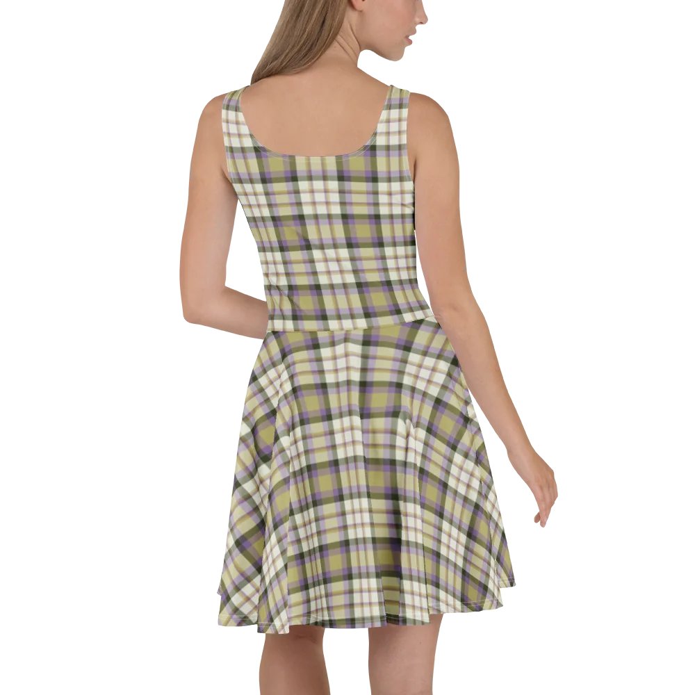 Light FVW Tartan | Skater Dress product image (4)