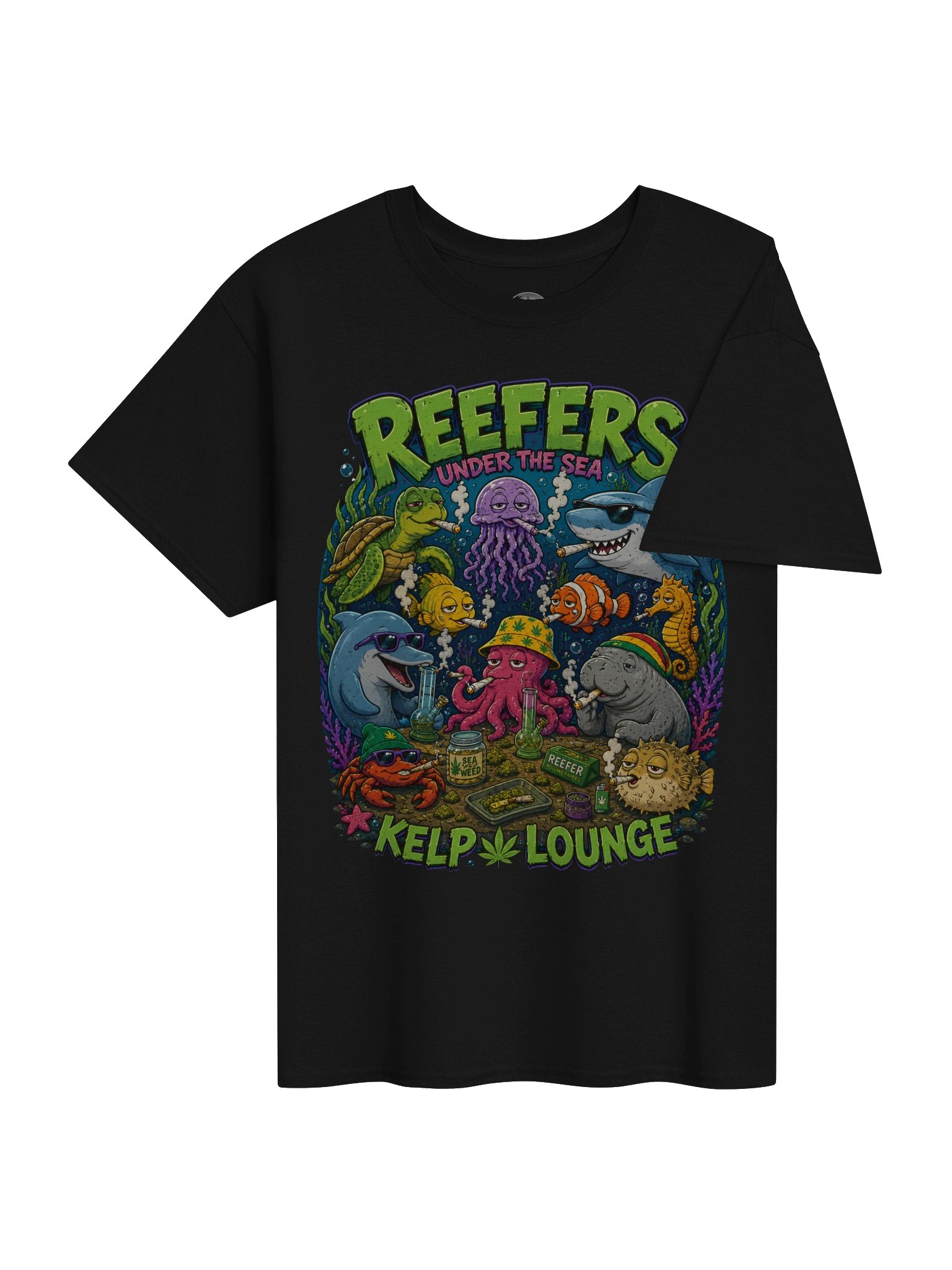 REEFERS Under the Sea — Kelp Lounge Graphic Tee product image (4)