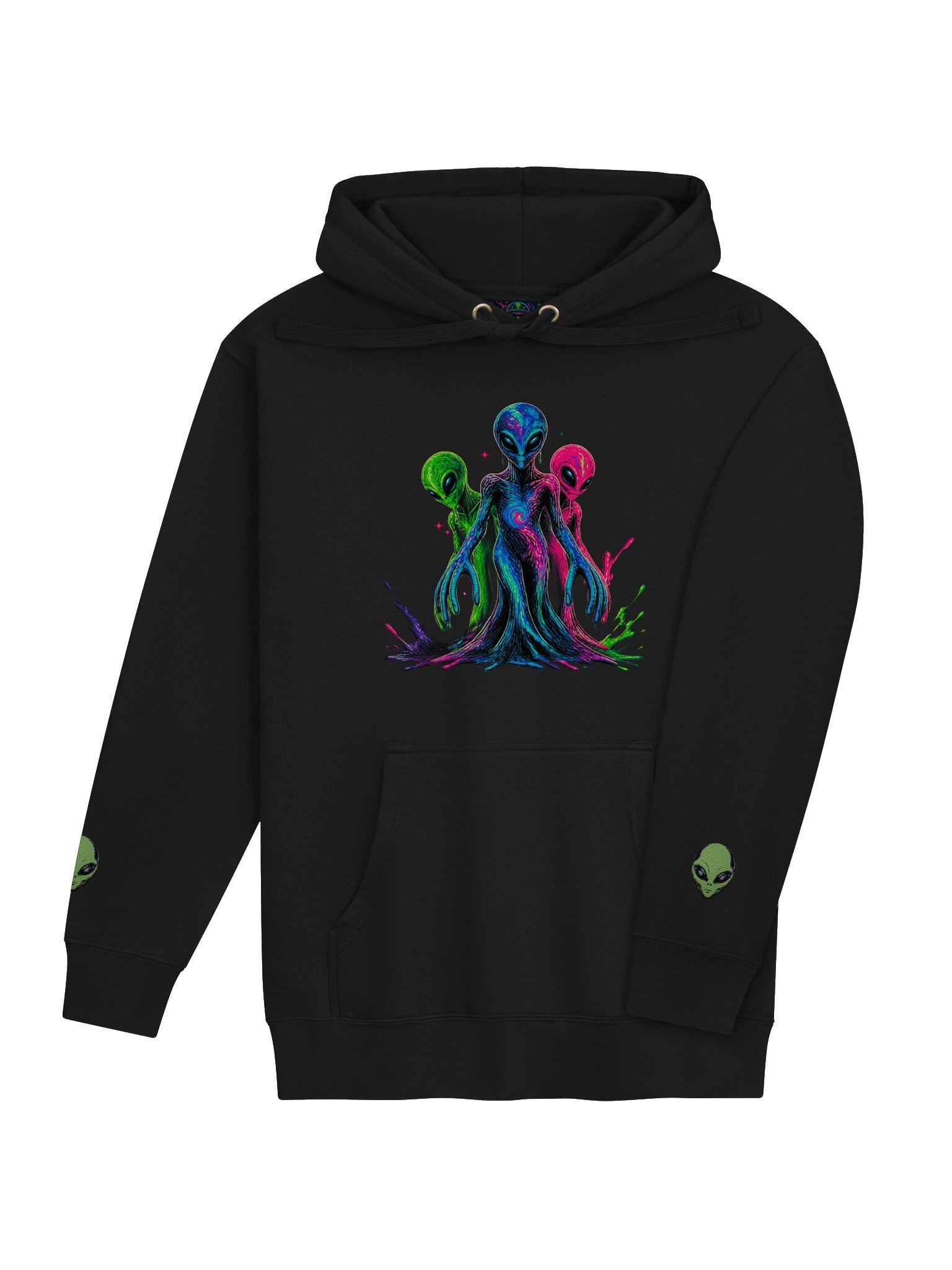 Neon Alien Trio Hoodie product image (20)
