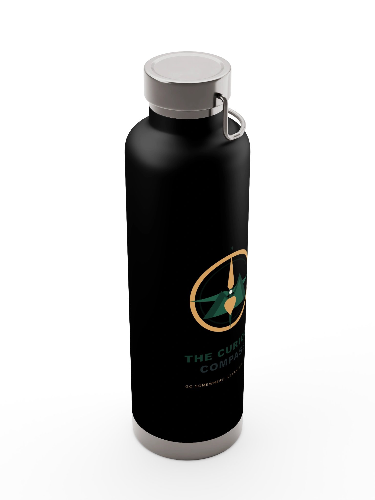 Curious Compass Trail Water Bottle — 22 oz product image (6)