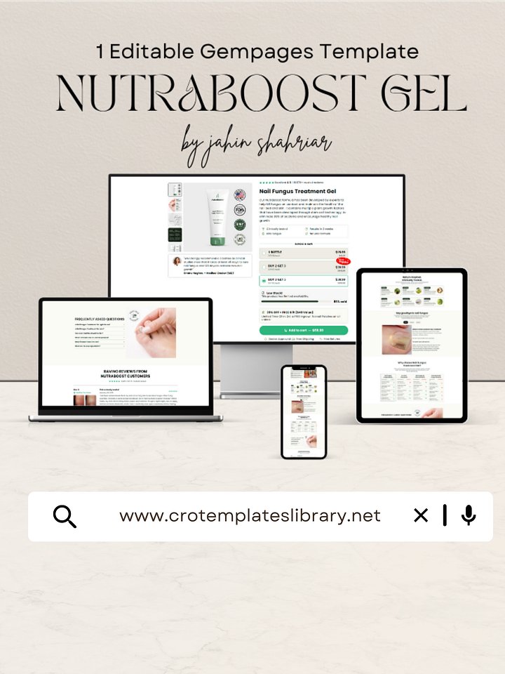 NutraBoost Gempages Template product image (1)