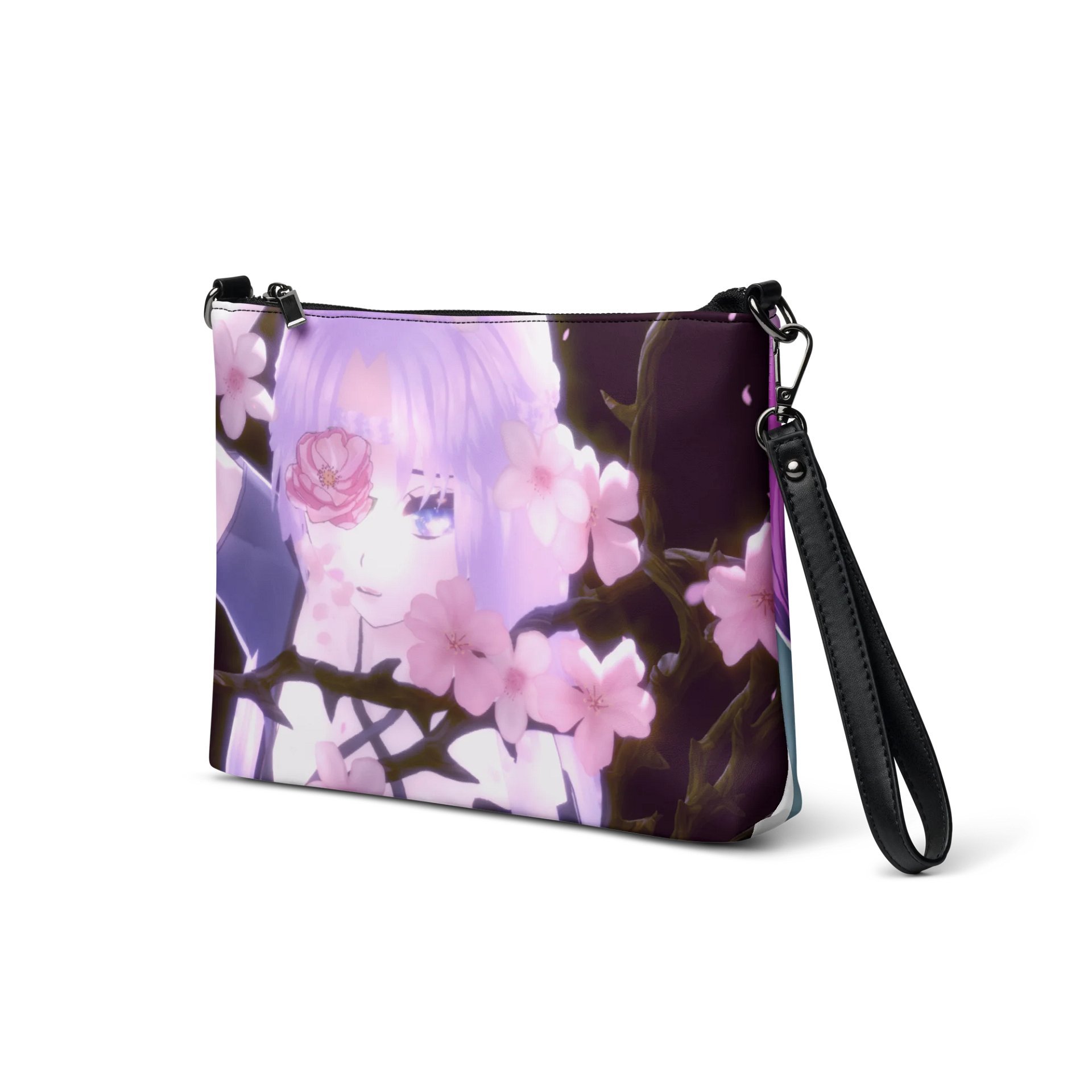 Anime Flower Crossbody Handbag product image (2)