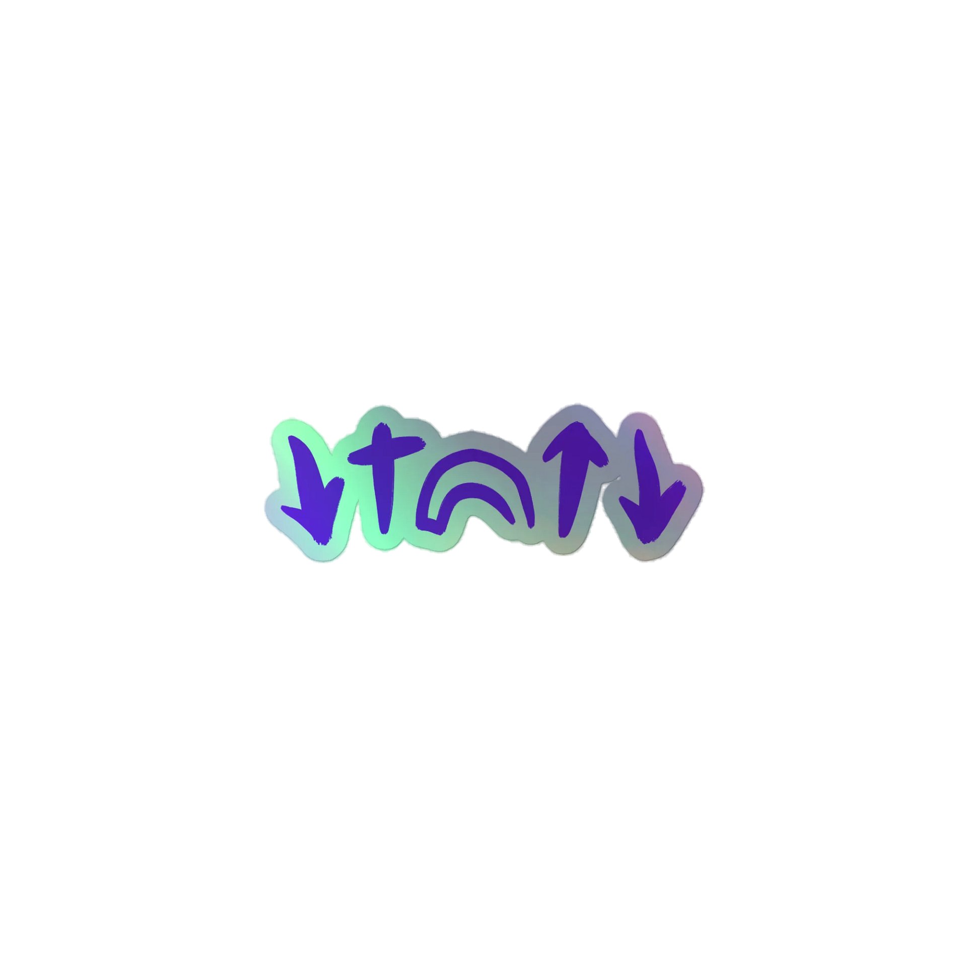 He Came. He Died. He Arose. He's Coming Back Christian Holofoil Sticker product image (1)
