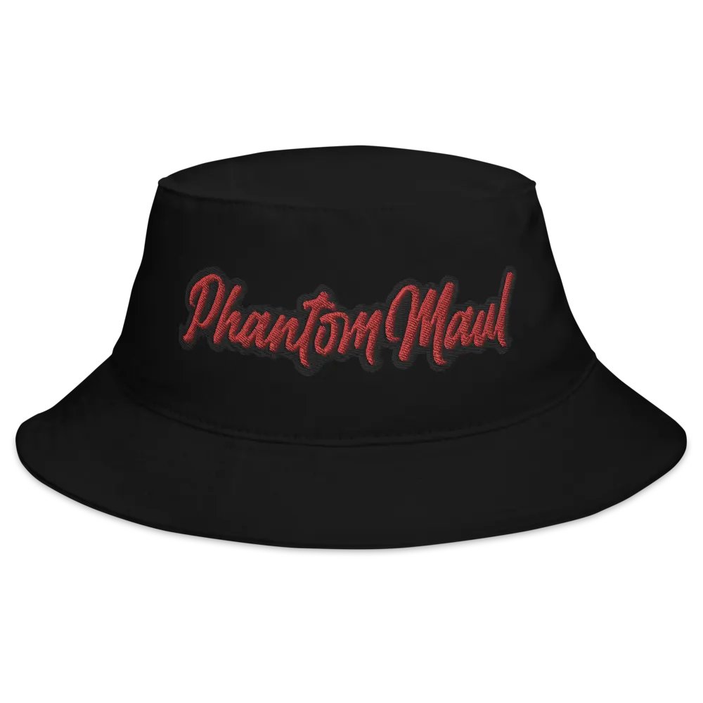 'PhantomMaul' Bucket Hat Red Lettering product image (2)