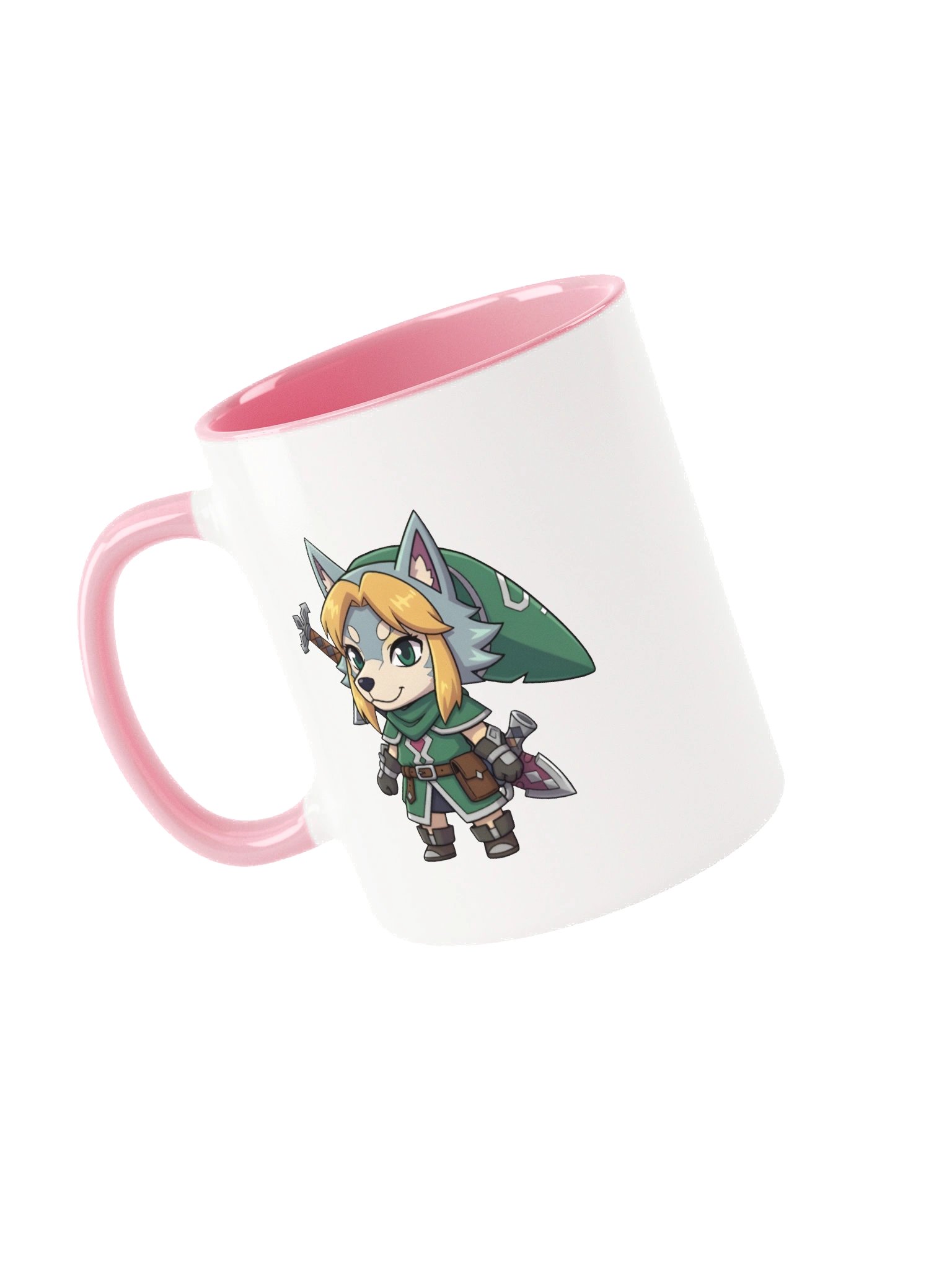 cute pink king kovu mug product image (5)