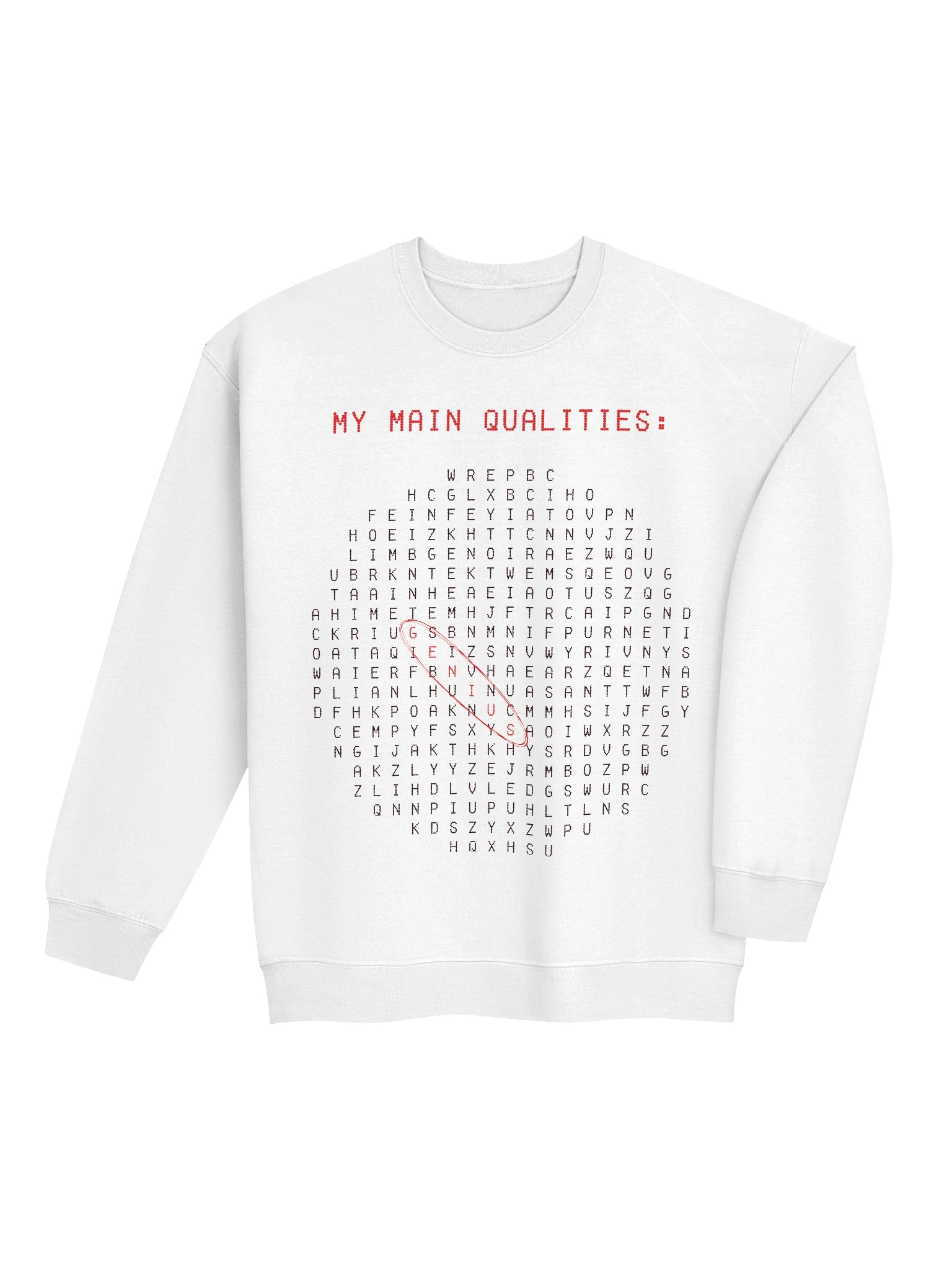 My Main Qualities - Sweatshirt product image (4)