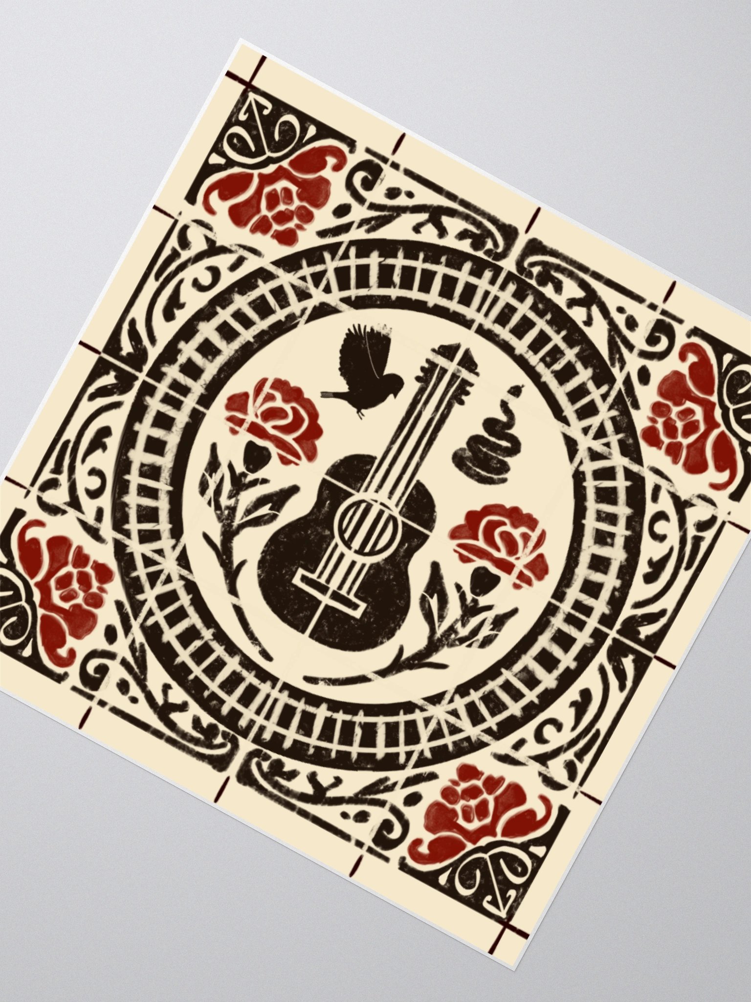 Hadestown Spanish Tile Stickers – Kiss-Cut Vinyl Broadway Musical Fan Decals product image (4)