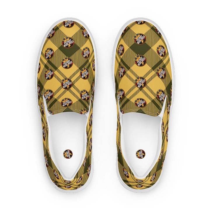 Golden Diamond Geometric Slip-Ons Patriot Nedo Brand product image (1)