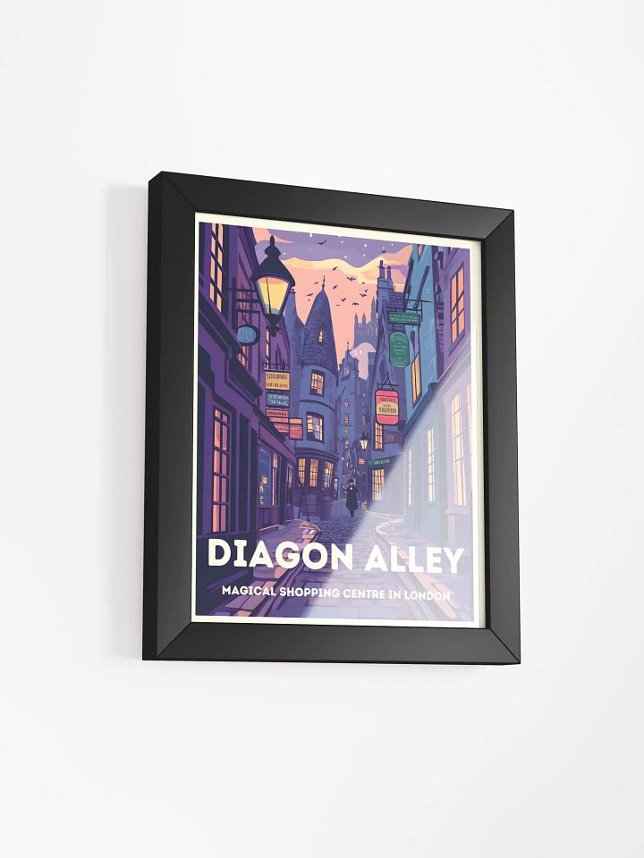 Magical Shop Alley Vintage Travel Posters product image (2)