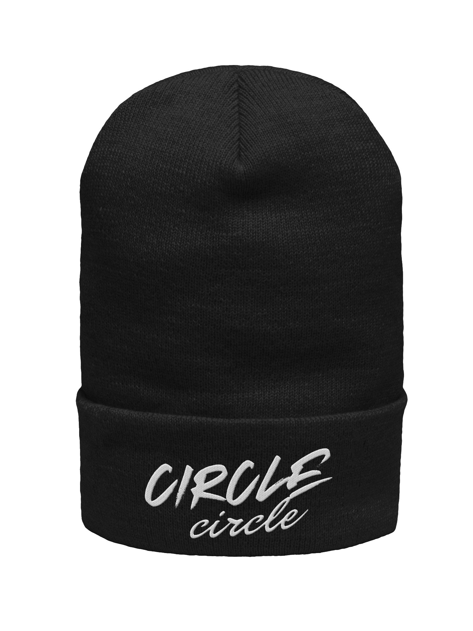 Circle Wordmark Cuffed Beanie product image (4)