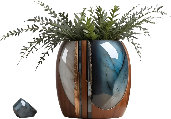Celestial Symphony Divider Vase – PNG product image (1)