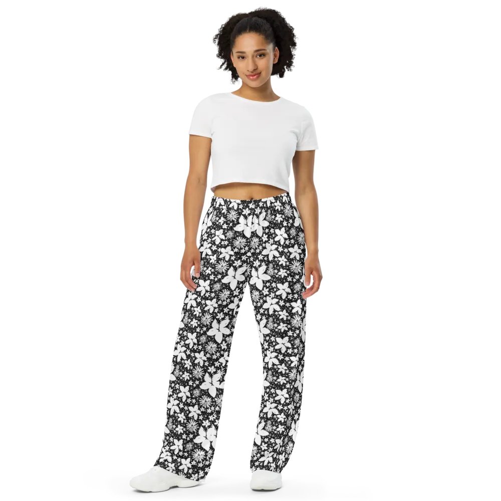 Flower Pants Loose Legs product image (1)