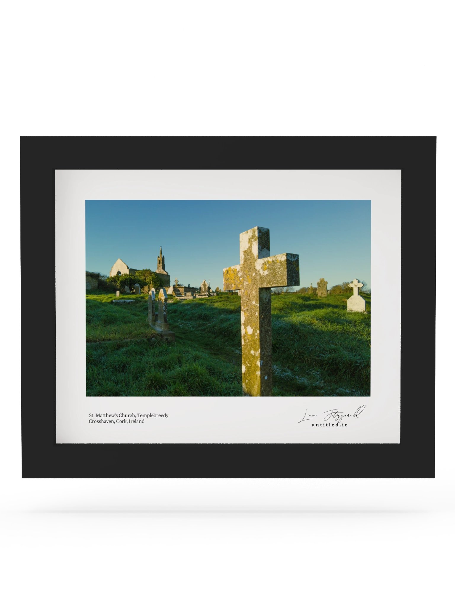 St Matthews Church Graveyard, Cork, Ireland - Photo Print product image (1)