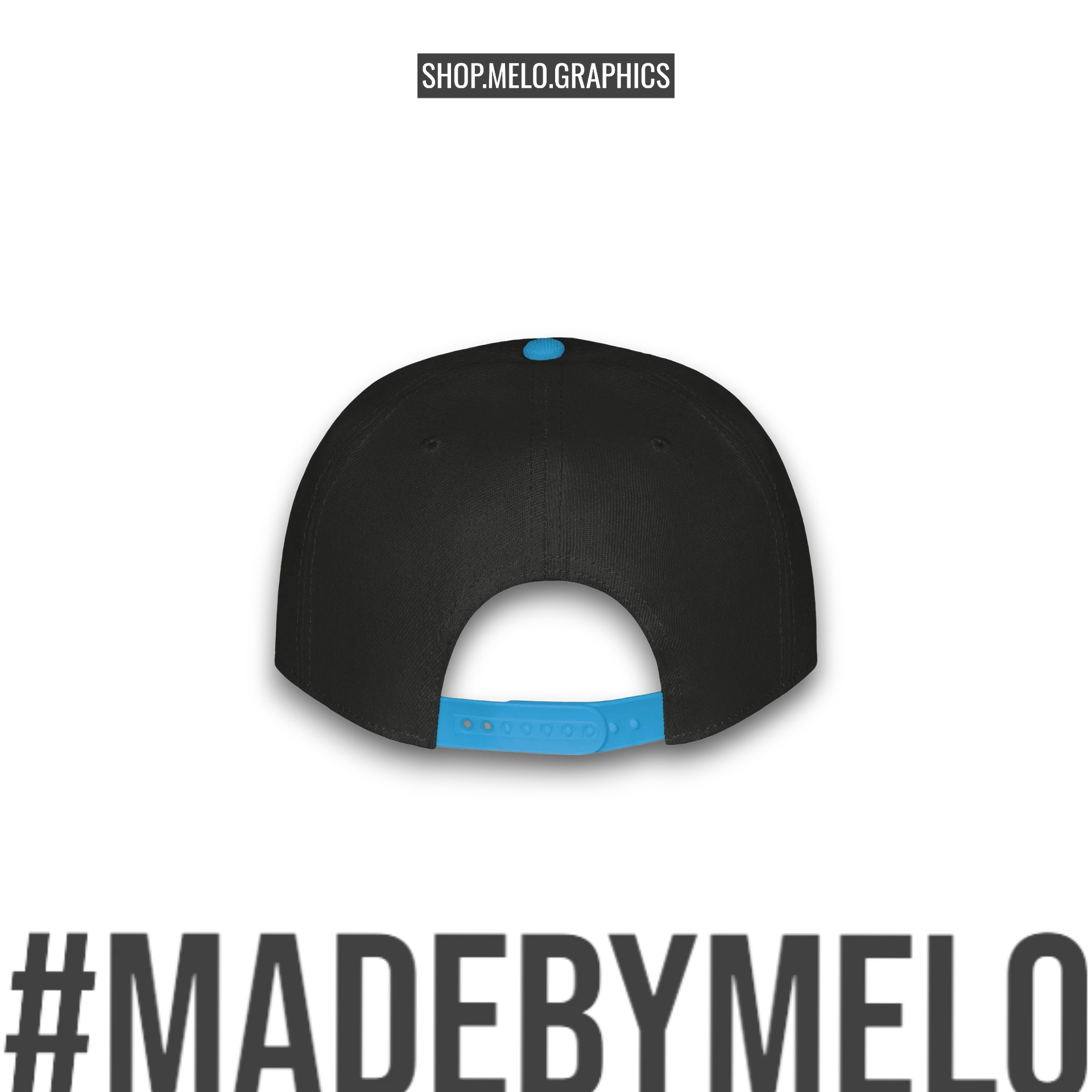 MELOgraphics Classic: Two Tone - Snapback Hat | #MadeByMELO product image (4)