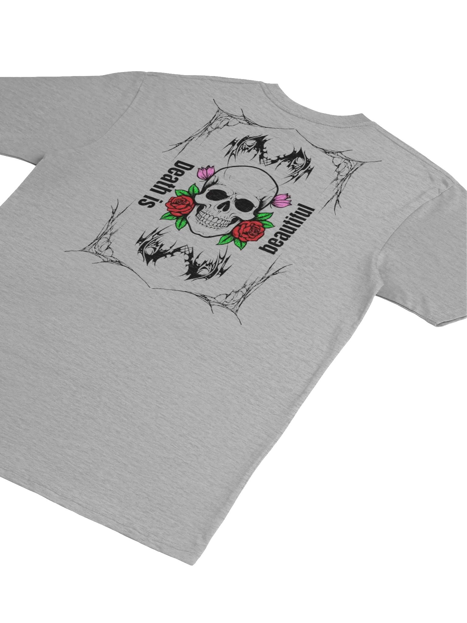 Gothic Skull and Roses Premium Tee product image (7)