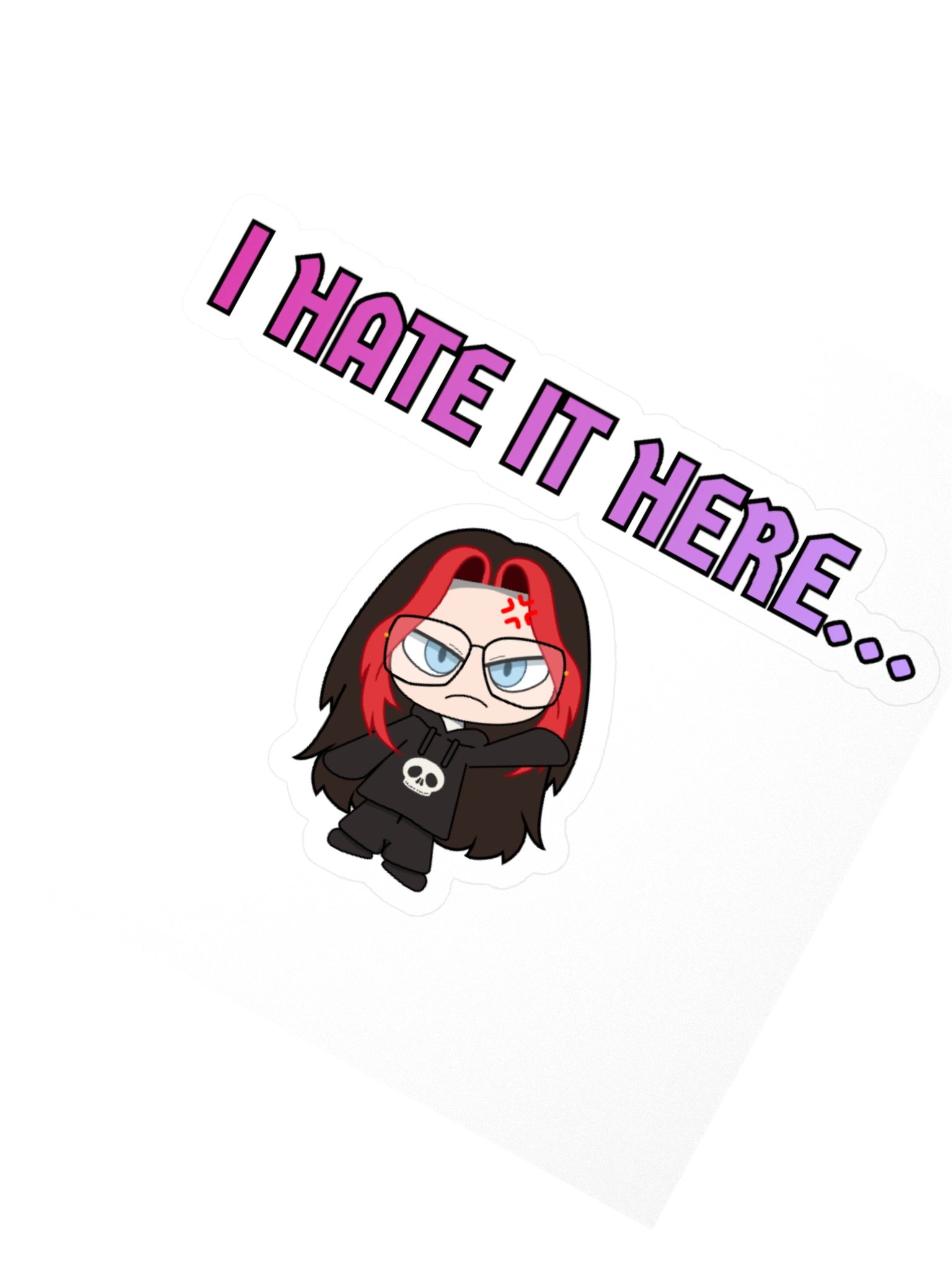 I Hate It Here Sticker product image (8)