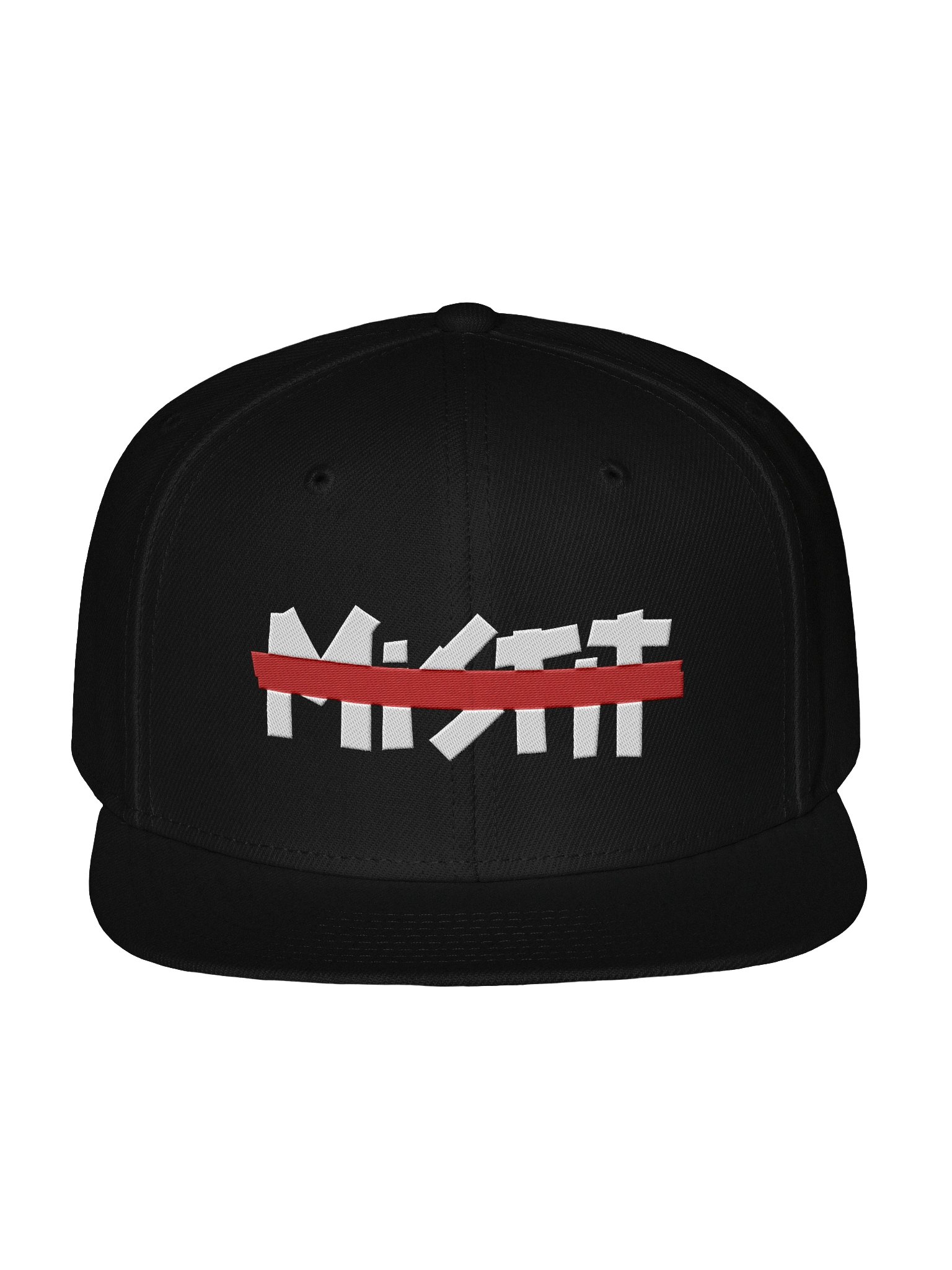 MISFIT censored - Flat Brim Cap product image (1)