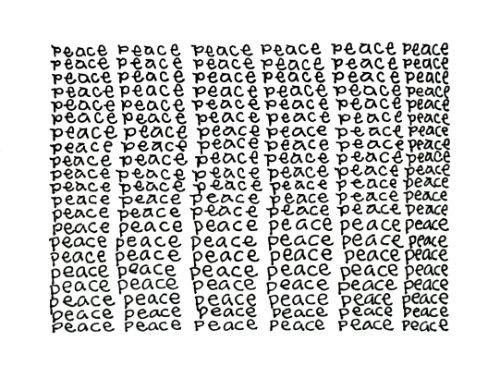 Peace 2 Table Runner product image (5)
