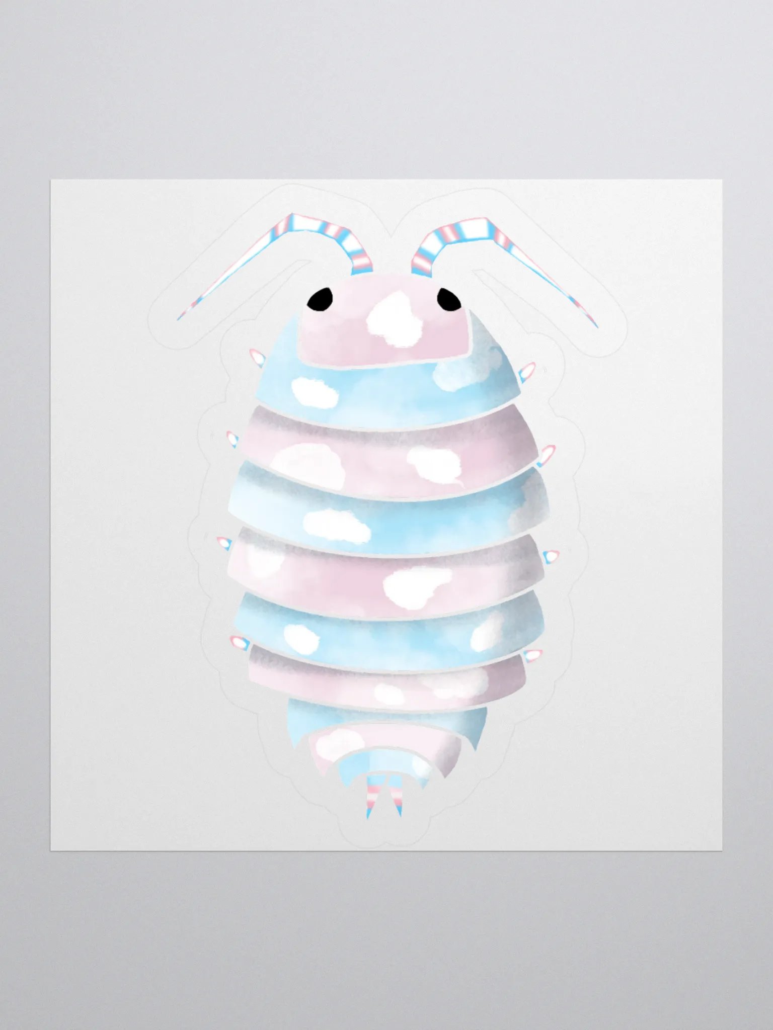 Transgender Isopod Sticker product image (3)