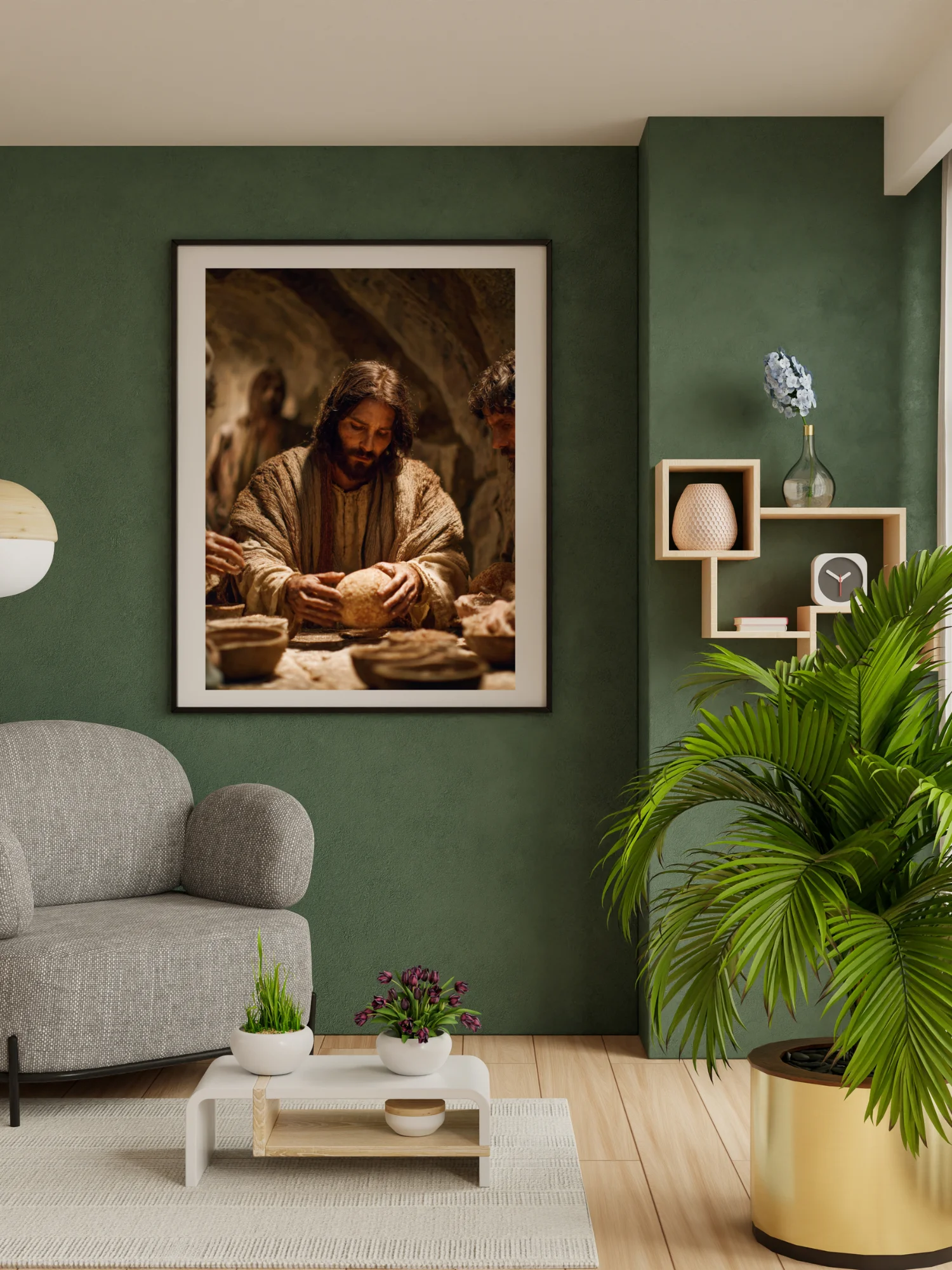 The Last Supper : Cinematic Christian Wall Art (Digital Download) product image (3)