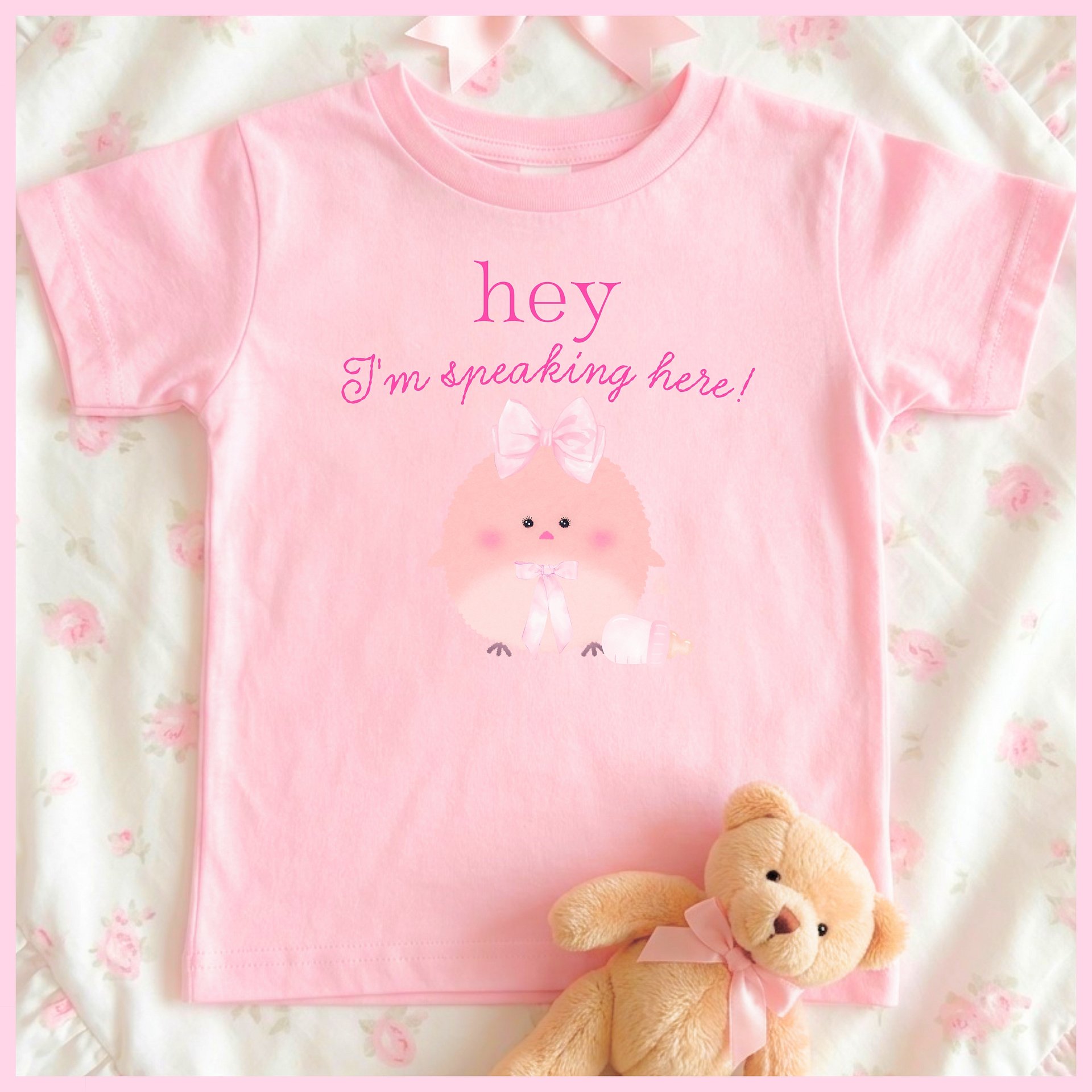 Hey! I'm speaking here! Tee product image (1)