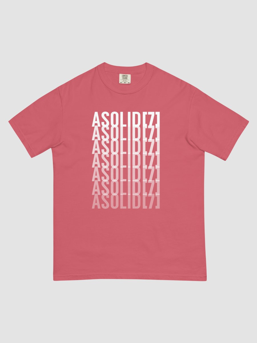 ASolid[7] Comfort Colors Repeat Fade White Design Tee Shirt product image (1)