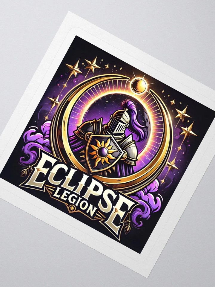 Eclipse Legion – Knight Emblem Legacy Sticker product image (2)