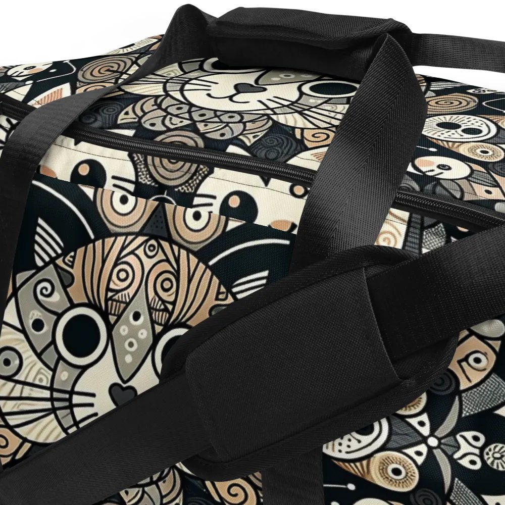 All-Over Print Duffle Bag product image (6)