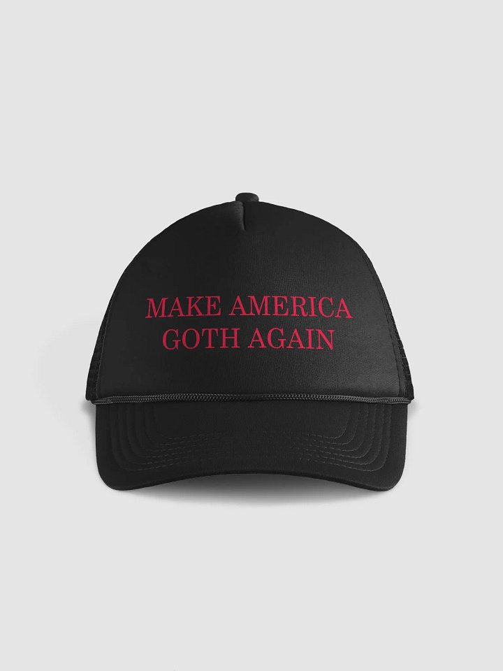 Make America Goth Again Trucker Cap - Red product image (1)