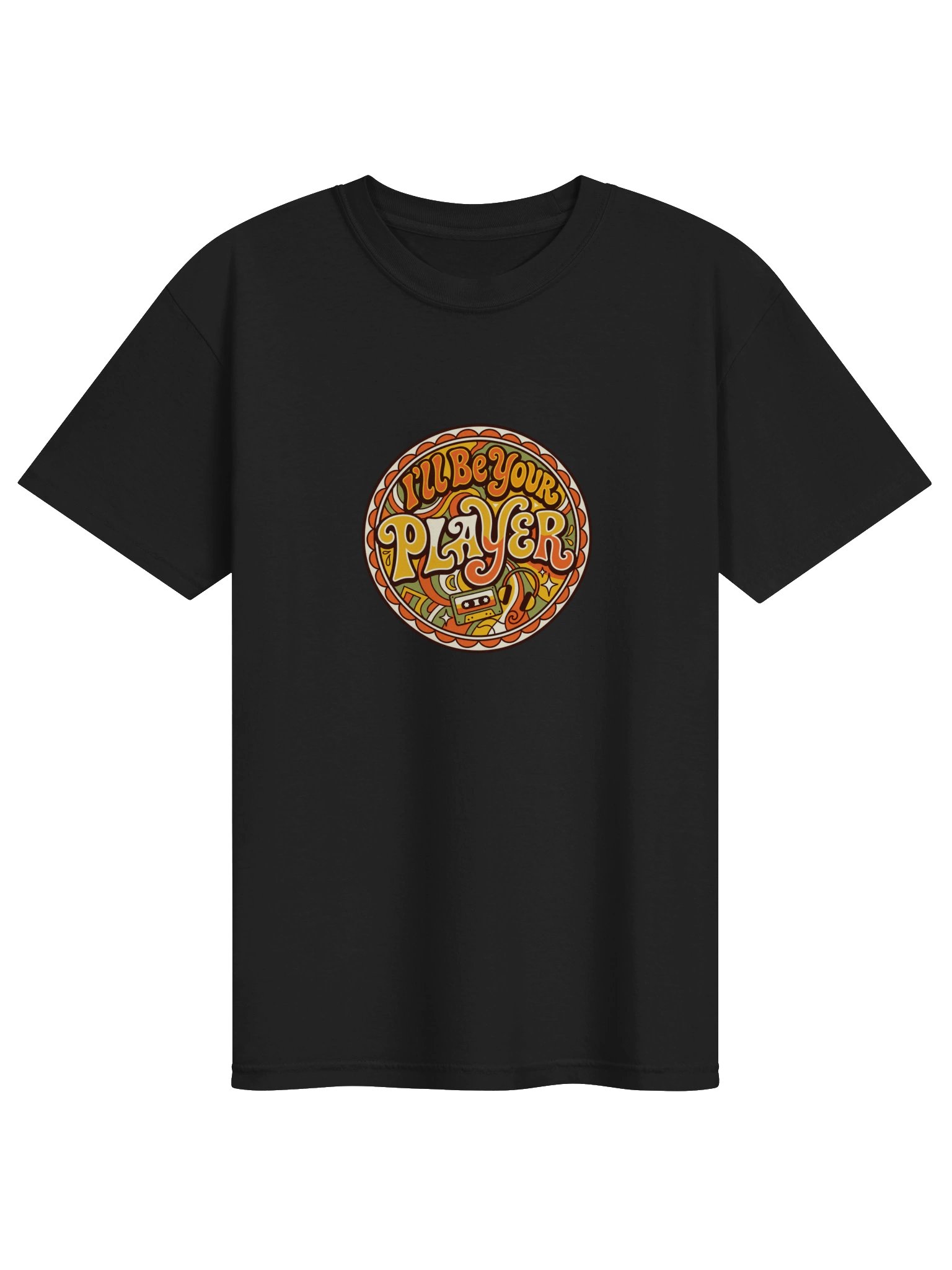 I’ll Be Your Player - Music Badge T-Shirt product image (1)