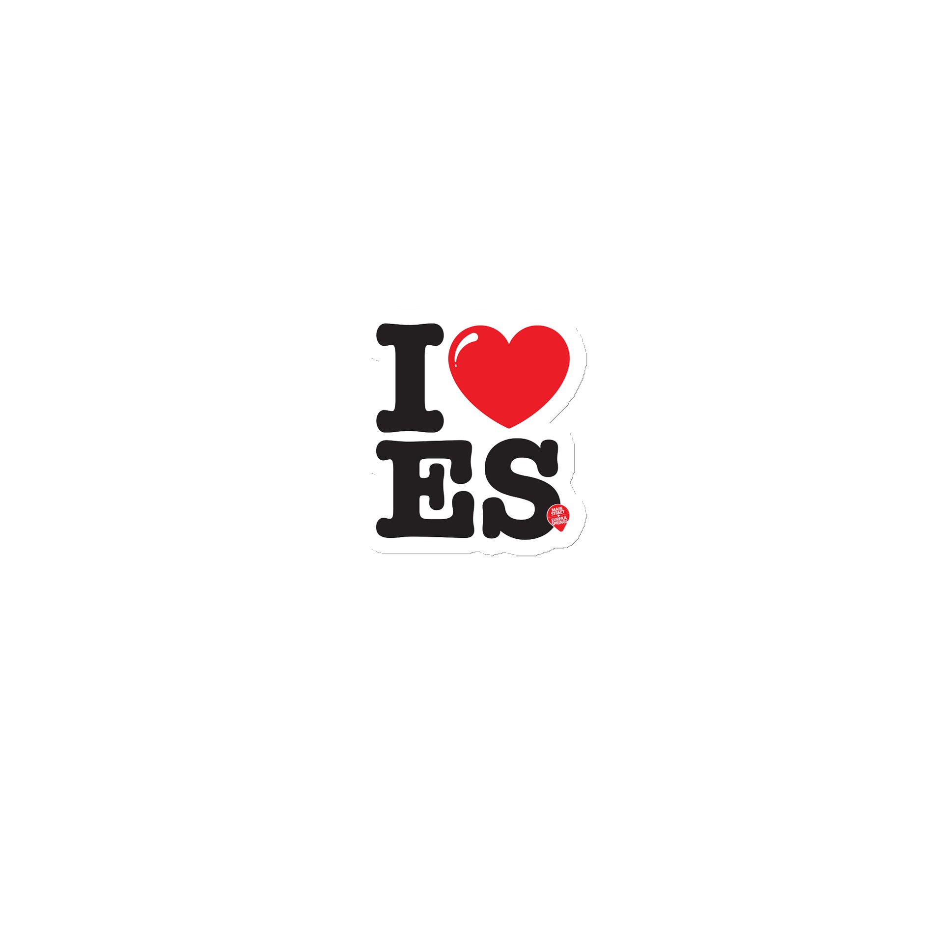 I ❤️ ES Magnet product image (1)