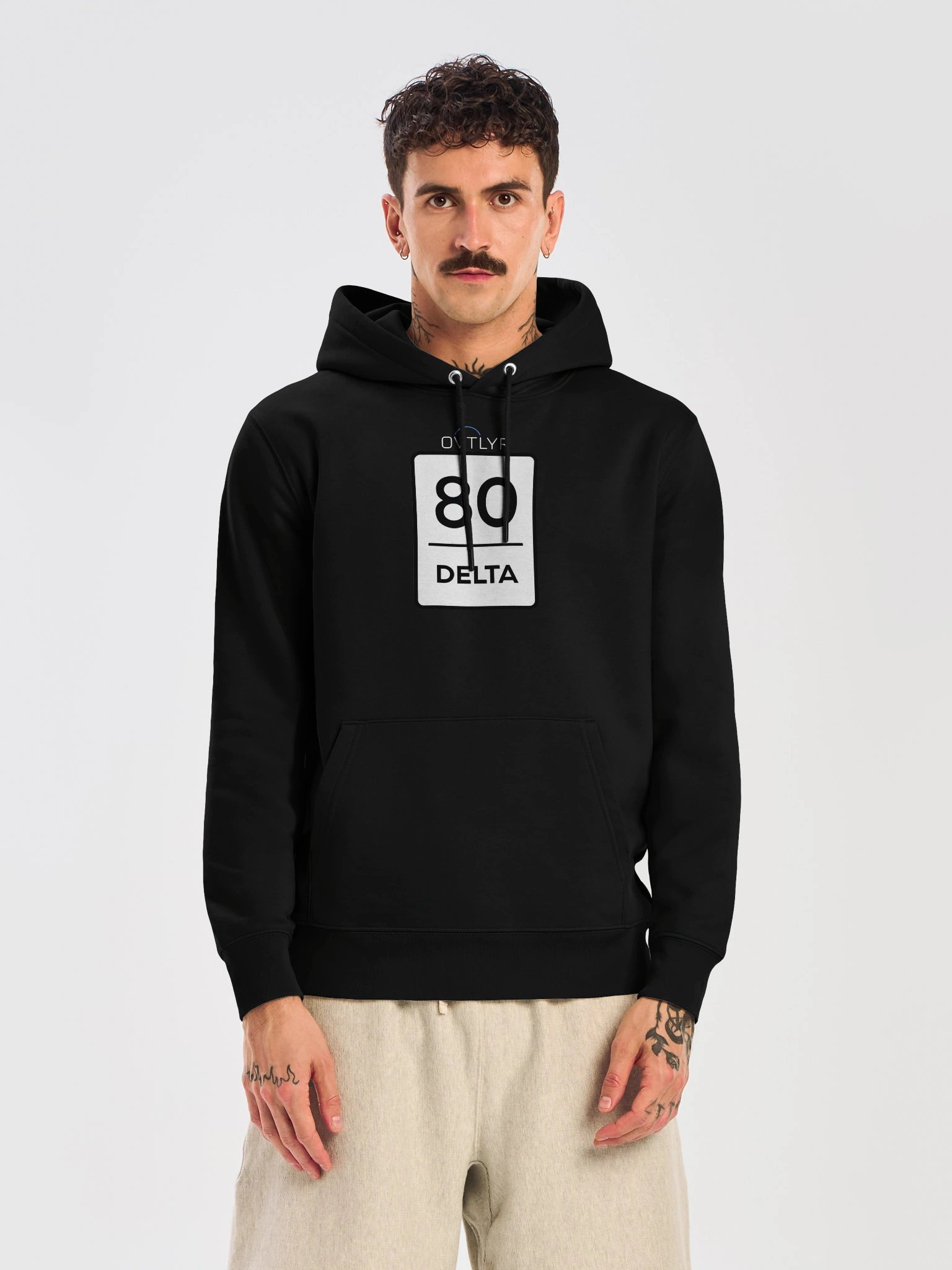 80 Delta - Hoodie - BIG AND TALL SIZE product image (5)