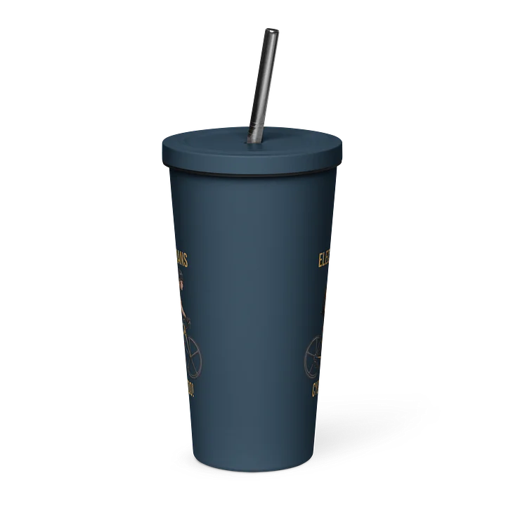 Electrician Athlete Tumbler with Straw | Mens Cycling Edition product image (10)