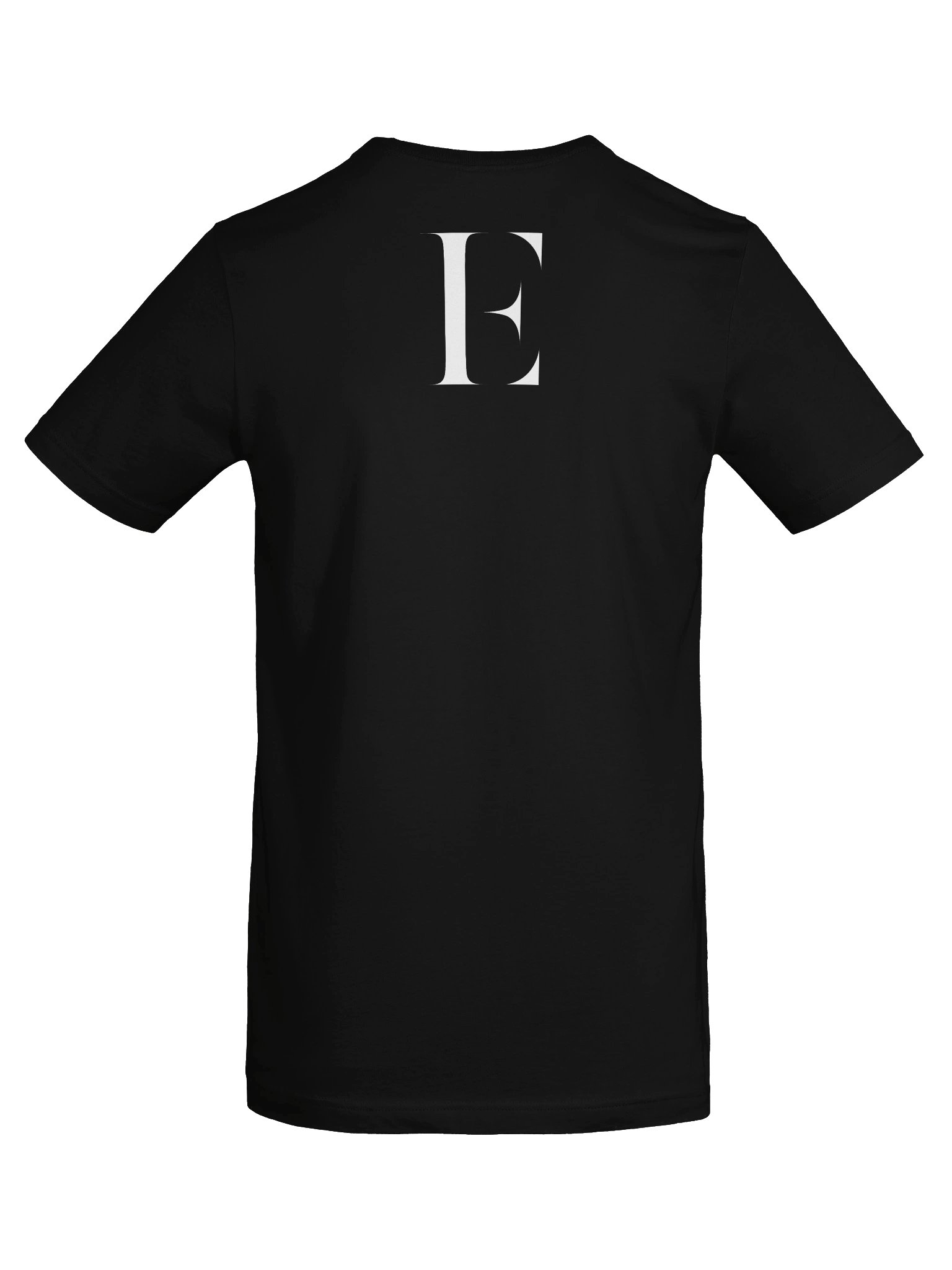 Shoulder Monogram Crew Tee — Black product image (6)