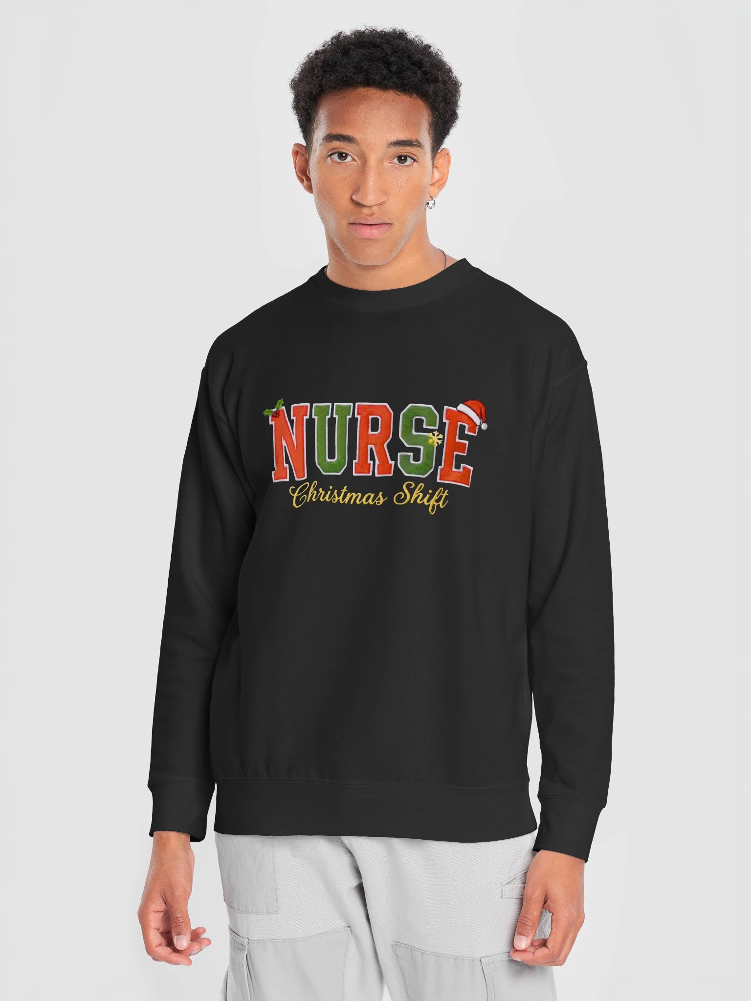 Nurse Christmas Sweatshirt | Christmas Shift Gift for Nurses product image (4)