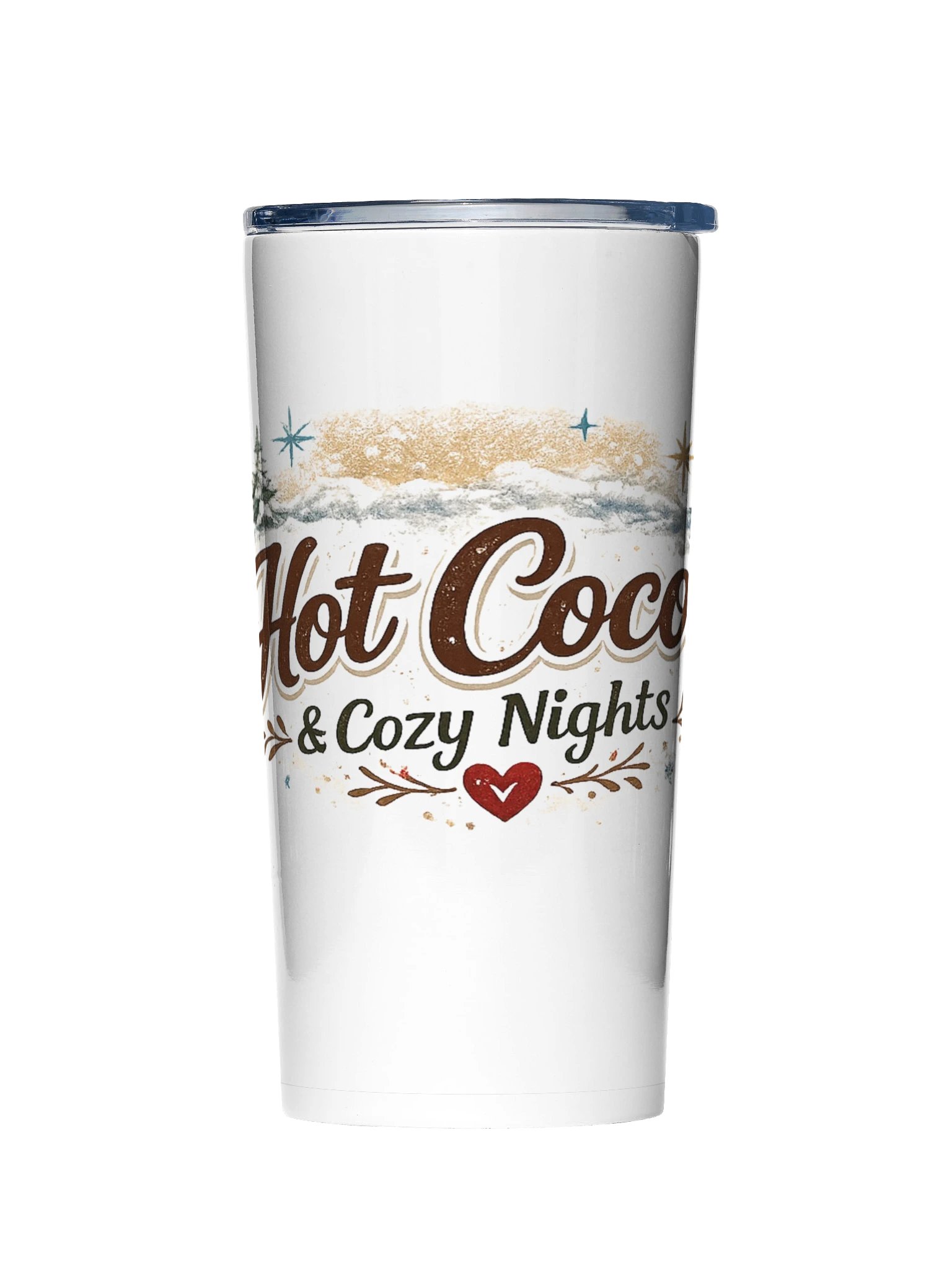 Hot Cocoa & Cozy Nights 20 oz Insulated Travel Tumbler product image (1)